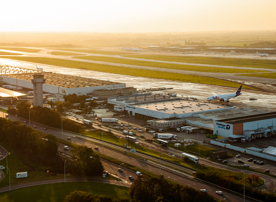 Photo aérienne de Liege Airport