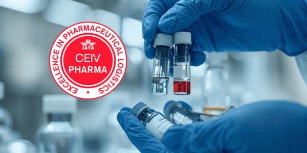 Fioles dans un laboratoire